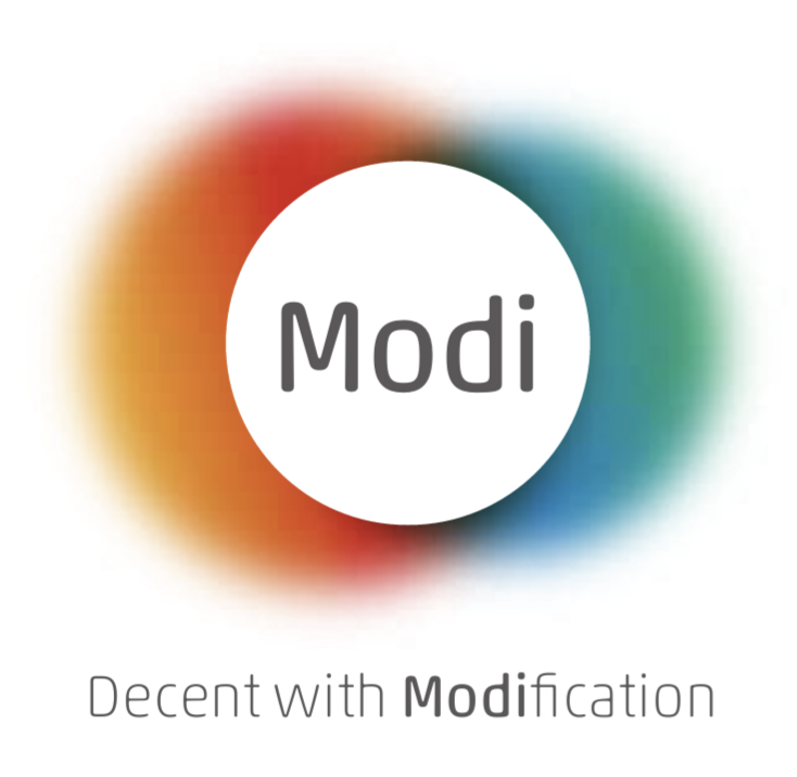 Modi ロゴ — Decent with Modification